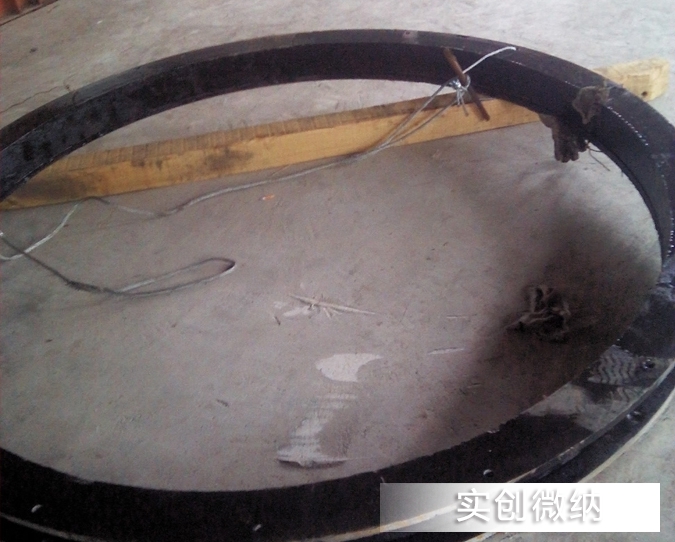 精加工后的密封环槽